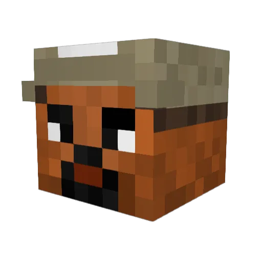 FREEY0UNGTHUG Minecraft avatar head, 3D render