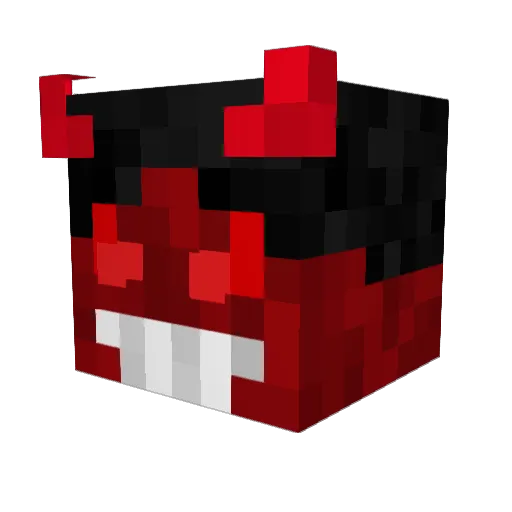 FREEYAMI Minecraft avatar head, 3D render