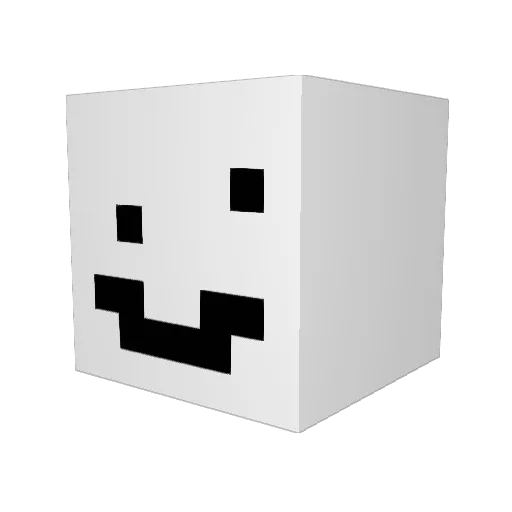 FRENCH_____TOAST Minecraft avatar head, 3D render