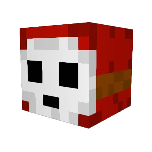 FRINNNN Minecraft avatar head, 3D render