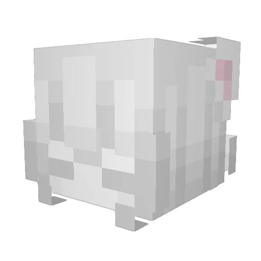 FRITTZv Minecraft avatar head, 3D render