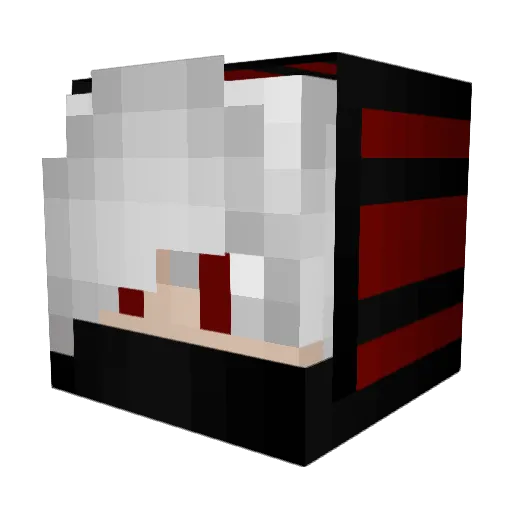 FRN_Adrian Minecraft avatar head, 3D render