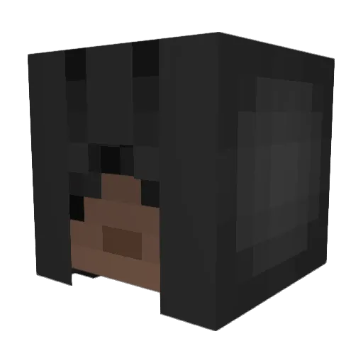 FROG_SHEP Minecraft avatar head, 3D render