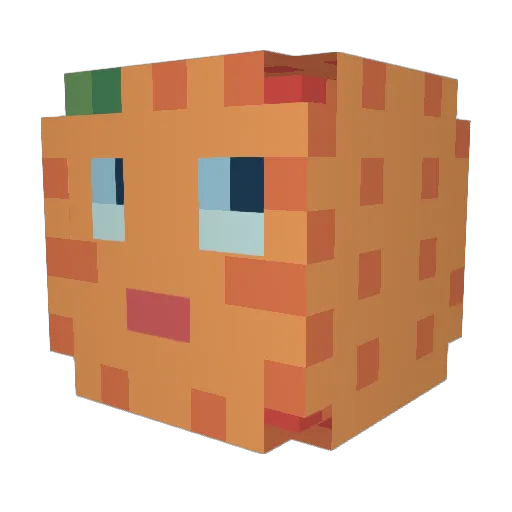 FROOGSY Minecraft avatar head, 3D render