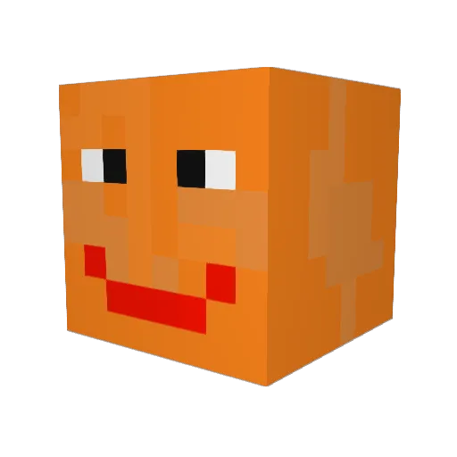 FRaven_ Minecraft avatar head, 3D render