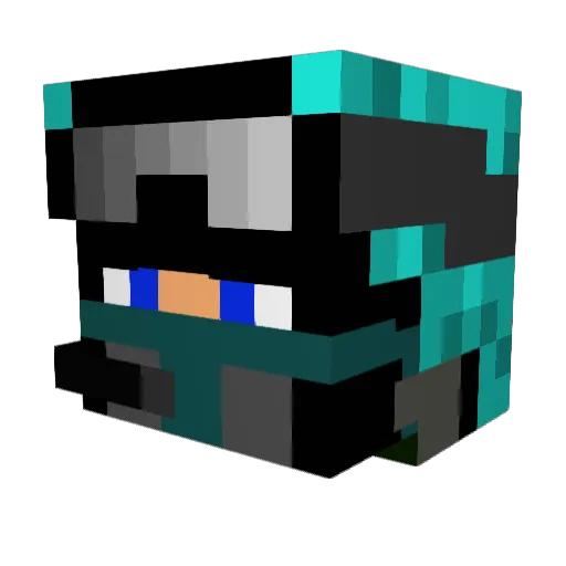 FSCBsuicideNL Minecraft avatar head, 3D render
