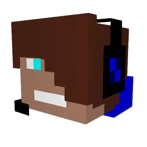 FSuchti Minecraft avatar head, 3D render