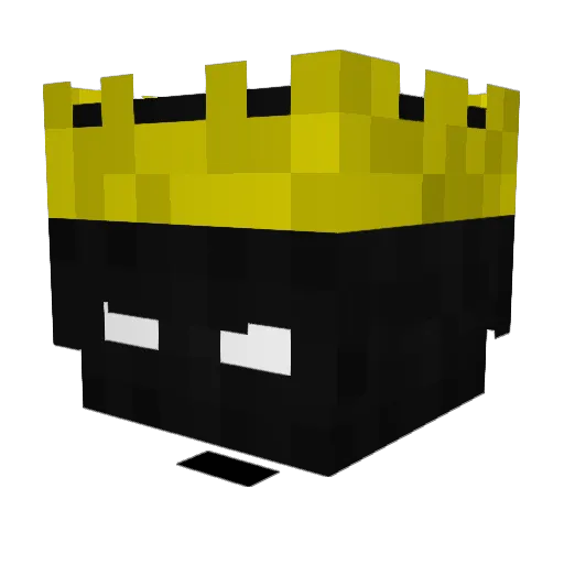 FTWxYELO Minecraft avatar head, 3D render