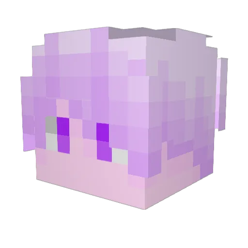 FU5CABALA Minecraft avatar head, 3D render