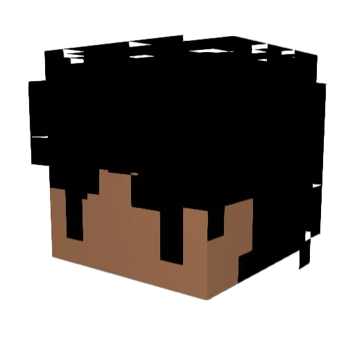 FUNORS Minecraft avatar head, 3D render