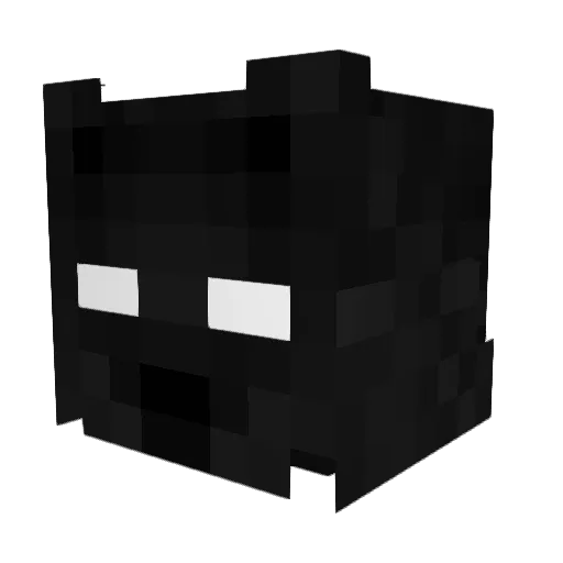 FWELMES Minecraft avatar head, 3D render