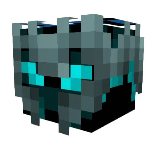 FX1708 Minecraft avatar head, 3D render