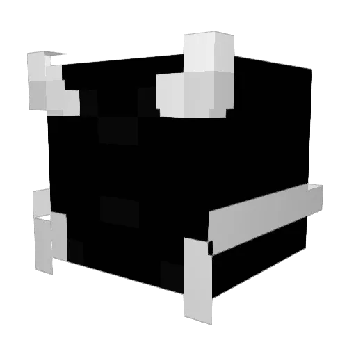 F_I_O_R_E Minecraft avatar head, 3D render