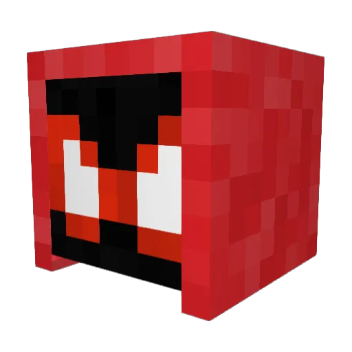 F_T_S Minecraft avatar head, 3D render