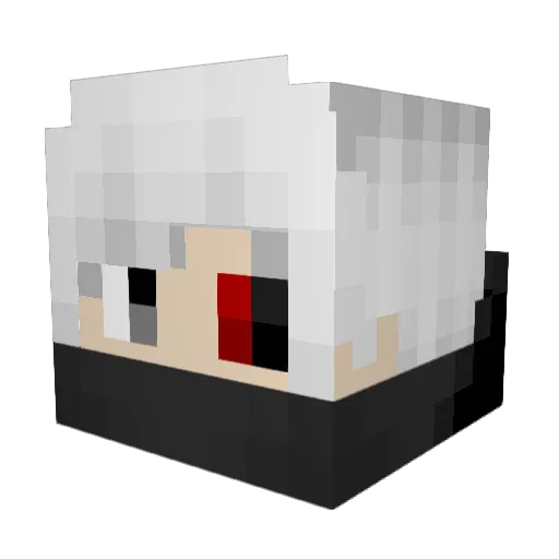 F_r_o_g Minecraft avatar head, 3D render