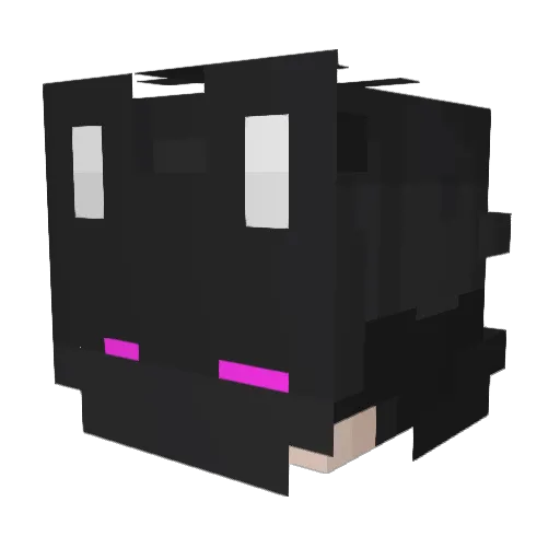 Fa1sal77 Minecraft avatar head, 3D render