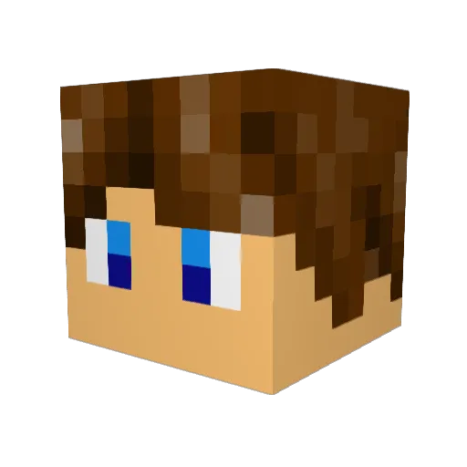 FaDe_x_Predator Minecraft avatar head, 3D render