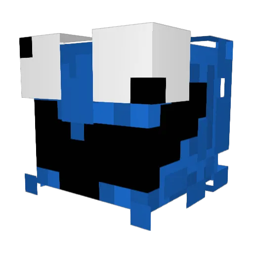 FaKKeit Minecraft avatar head, 3D render