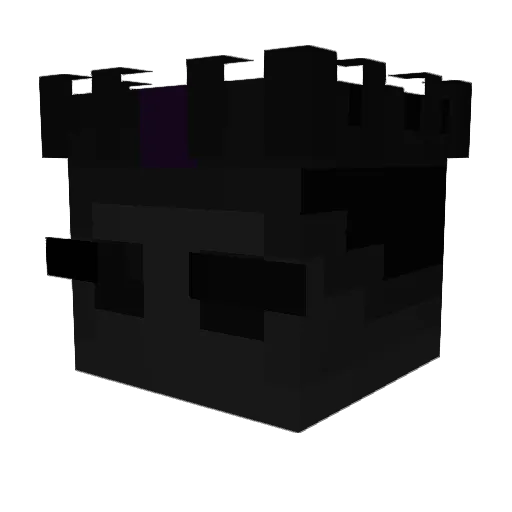 FaKe_Nachtara44 Minecraft avatar head, 3D render