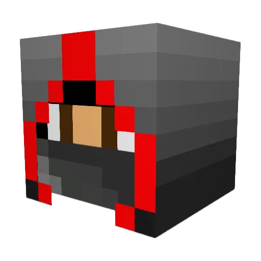 FaTaL_1912 Minecraft avatar head, 3D render