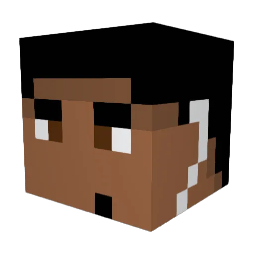 FaZa_Ayres Minecraft avatar head, 3D render