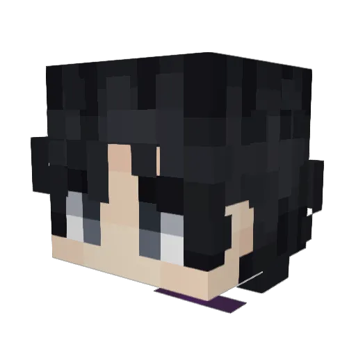 FaZeBob Minecraft avatar head, 3D render