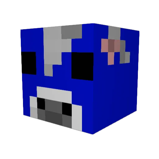 FaZeHuNtEr123 Minecraft avatar head, 3D render