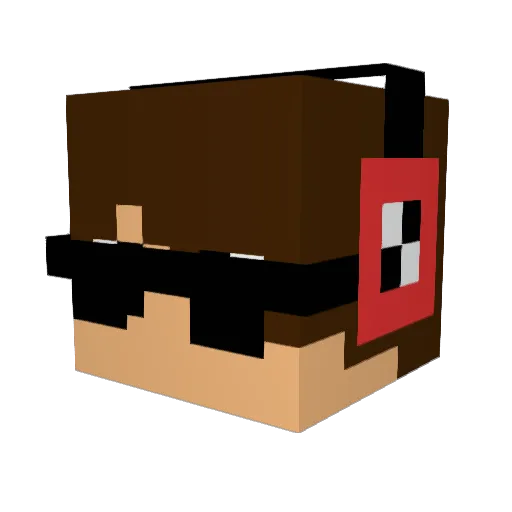 FaZe_Diego Minecraft avatar head, 3D render