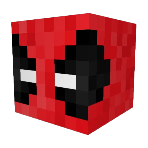FaZe_Lutti Minecraft avatar head, 3D render
