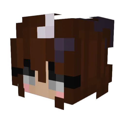 FaZe_Moma Minecraft avatar head, 3D render