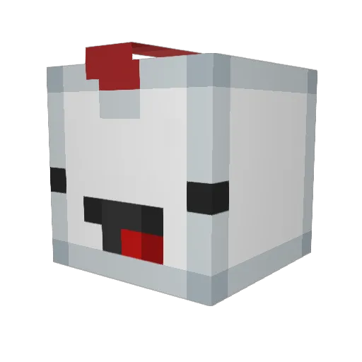 FaZe_Moof Minecraft avatar head, 3D render