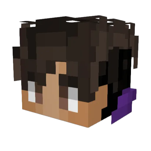 FaZe_SwaY_12 Minecraft avatar head, 3D render