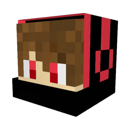 FaZe_muss Minecraft avatar head, 3D render