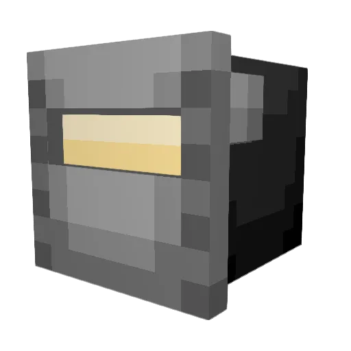 Faasuto Minecraft avatar head, 3D render