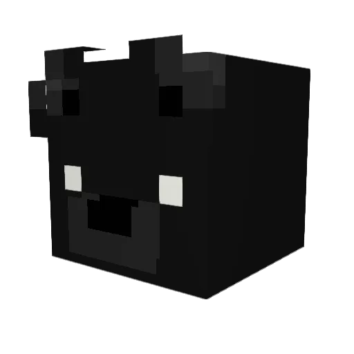 Fab7cio Minecraft avatar head, 3D render