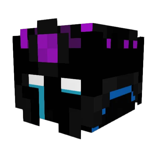 Fabb12 Minecraft avatar head, 3D render