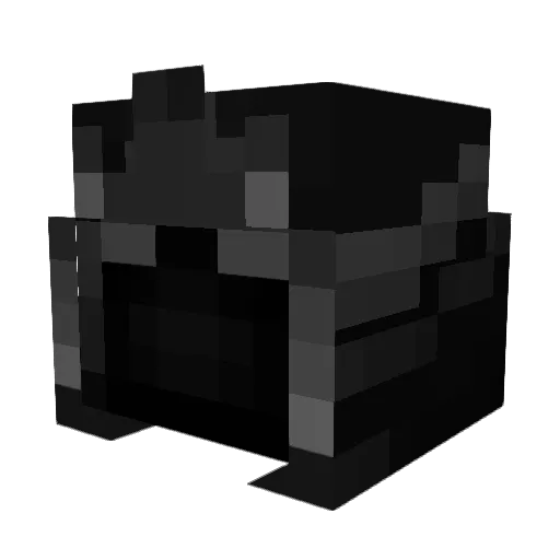 FabbTom Minecraft avatar head, 3D render
