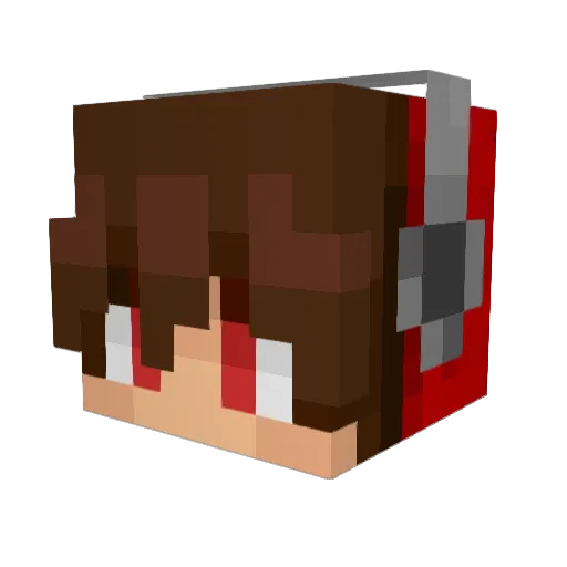 Fabian201023 Minecraft avatar head, 3D render