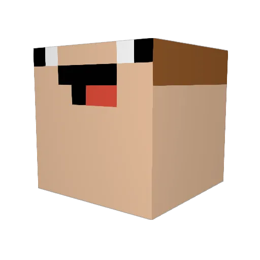 Fabian432 Minecraft avatar head, 3D render