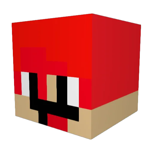 FabianDobejko Minecraft avatar head, 3D render