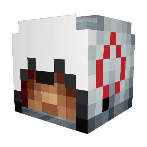 Fabian_151 Minecraft avatar head, 3D render