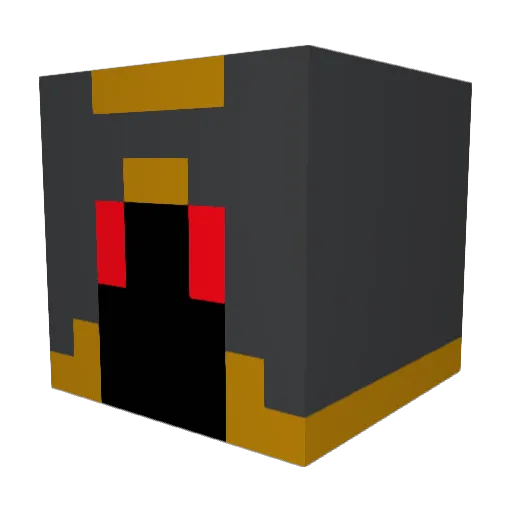 Fabianowice Minecraft avatar head, 3D render