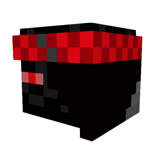 FabianxDking Minecraft avatar head, 3D render