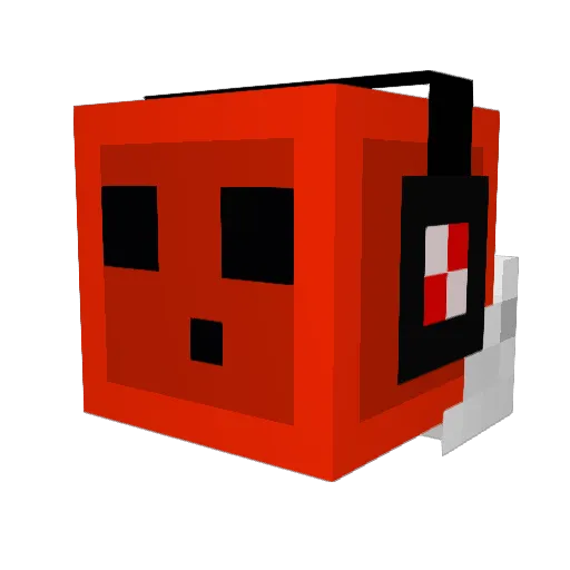 Fabih27 Minecraft avatar head, 3D render