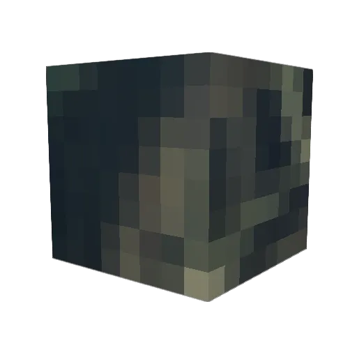 Fabio3k Minecraft avatar head, 3D render