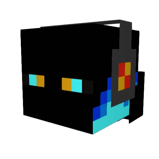 FabioOllo Minecraft avatar head, 3D render