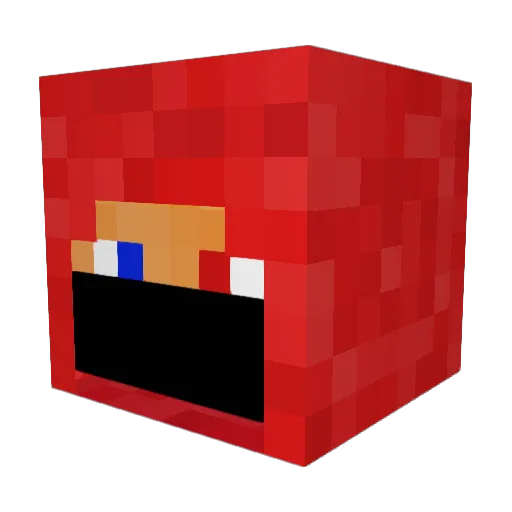 Fabio_79 Minecraft avatar head, 3D render