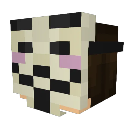 Fabio_Vaccaro Minecraft avatar head, 3D render