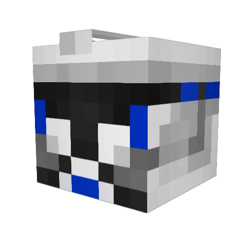 Fabled_Run Minecraft avatar head, 3D render