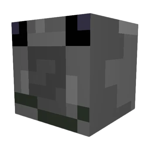 Fabrizia Minecraft avatar head, 3D render